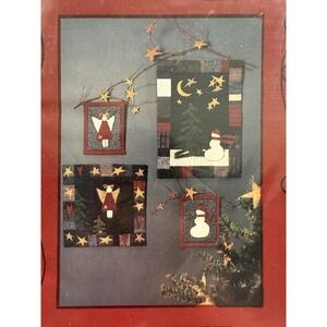 PIECES FROM MY HEART Starry Starry Night Quilts PATTERN By Sandy Gervais Uncut